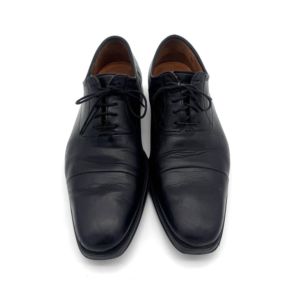 Magnanni Black Leather Oxford's Size 12